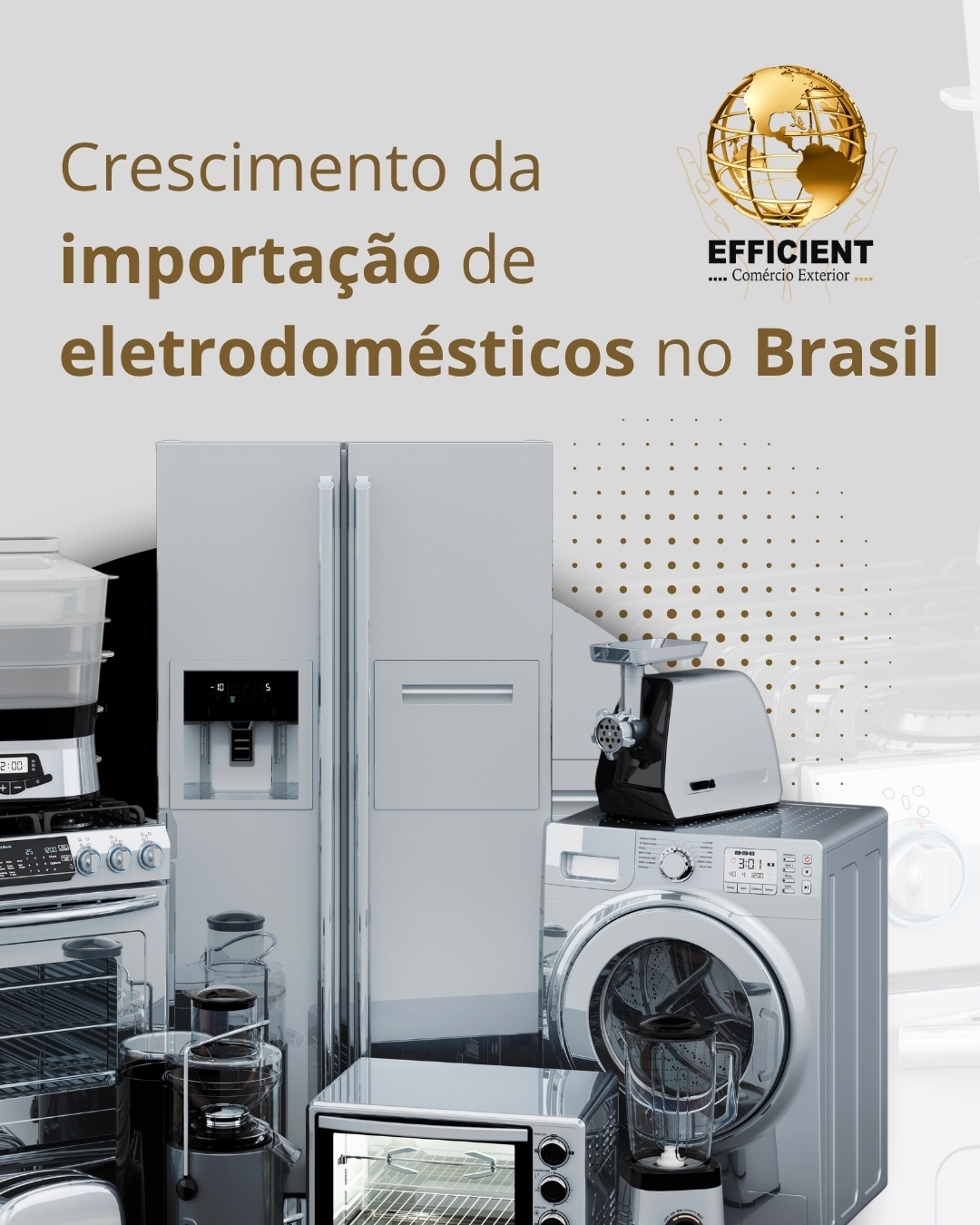 Importação de Eletrodomésticos no Brasil: Tendências, Oportunidades e o Papel da Logística Internacional