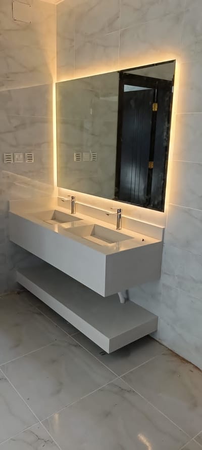 آفاق ماربل: مصنع رخام يجمع بين الفخامة والجودة في تفصيل مغاسل رخام