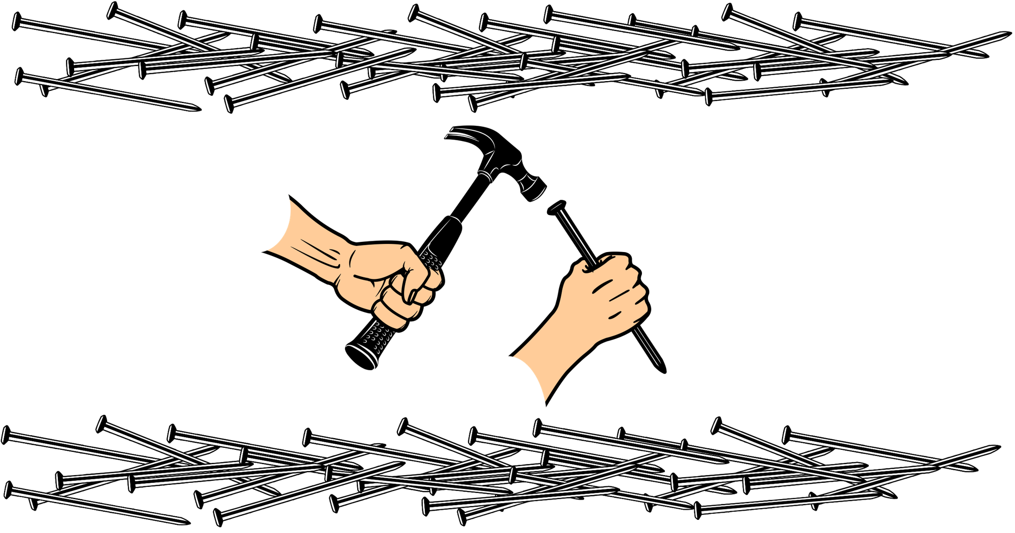 The Nails in the Fence