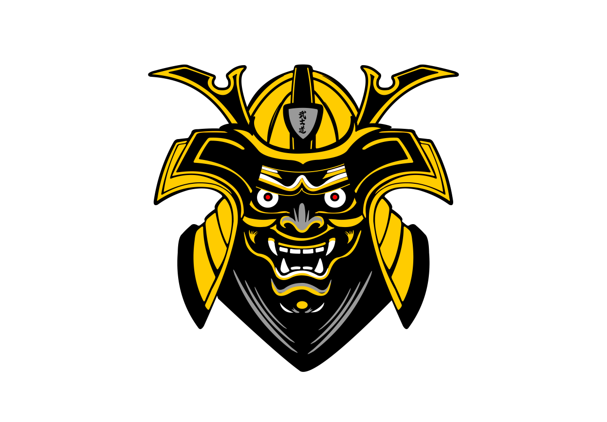 The samurai and the golden mask