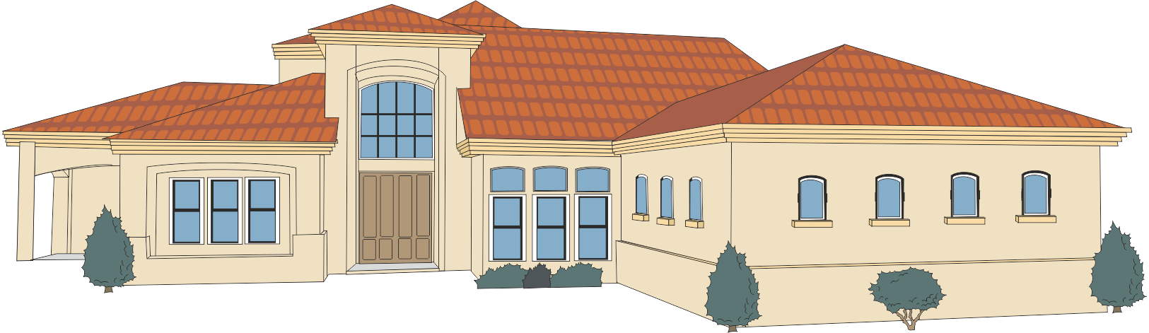 Modern house for mother