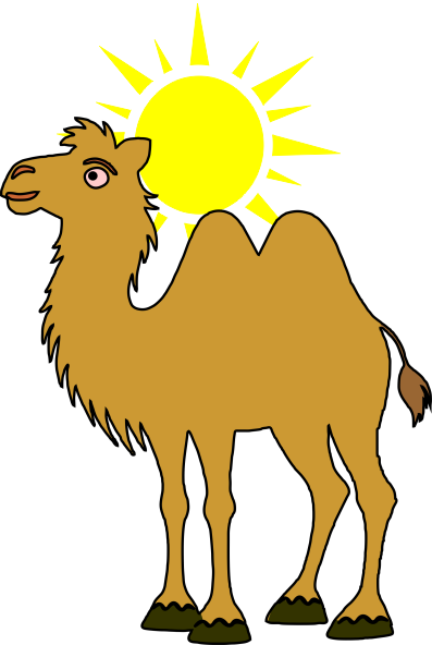 Desert animal adapted to harsh climate
