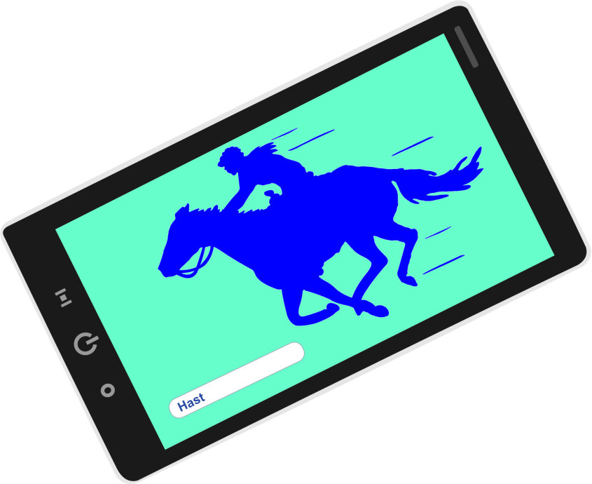 Child asking himself about online choices