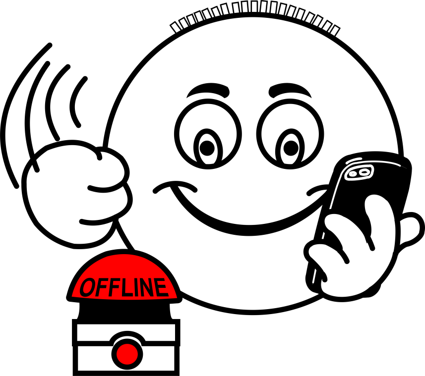 Choosing to turn off a digital device