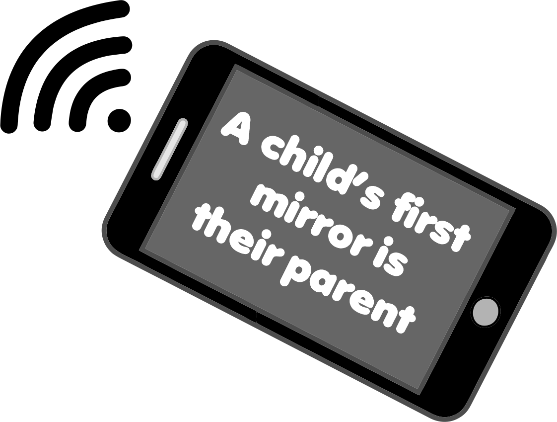 A child’s first mirror is their parent