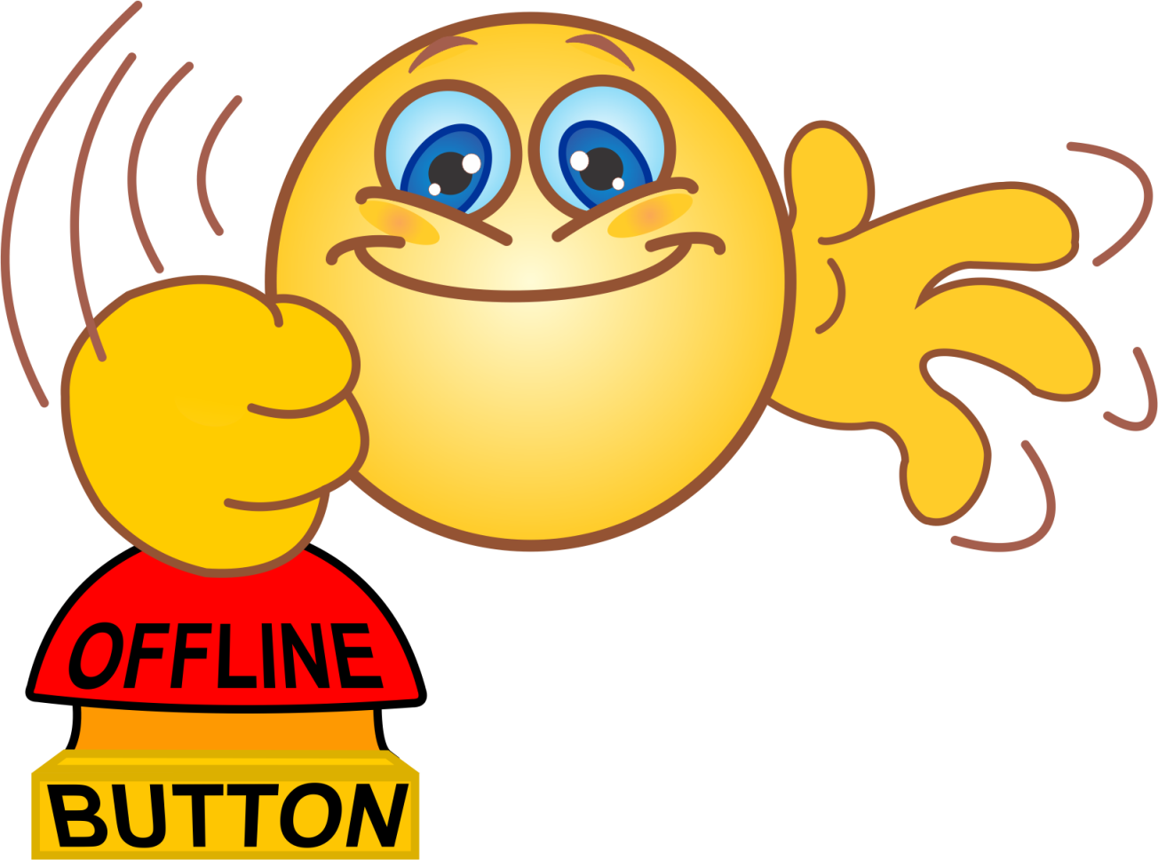 Online-Offline Button