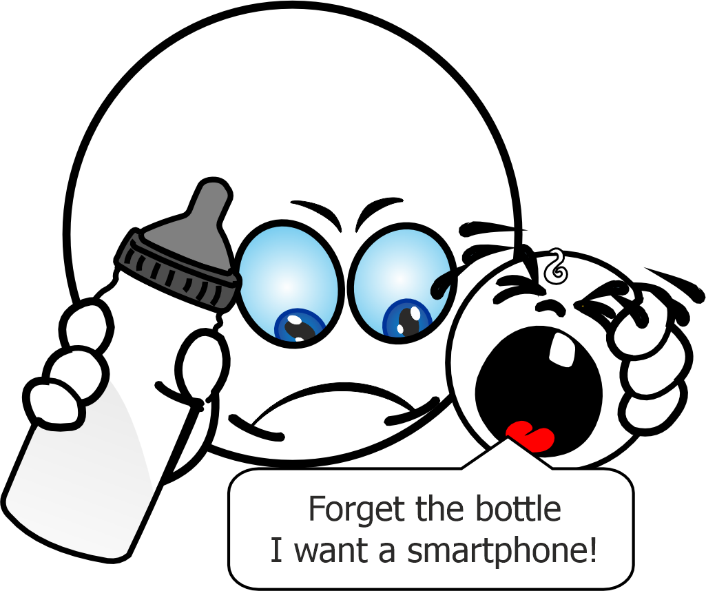 I want a smartphone mother and baby