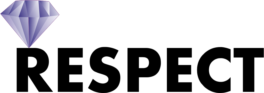 Respect with diamond