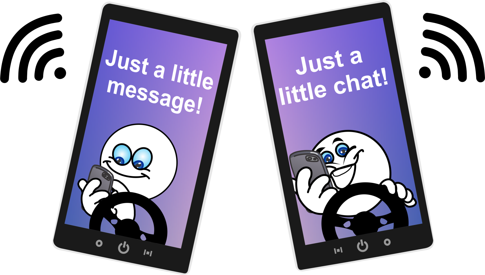 Just a little message, just a little chat!