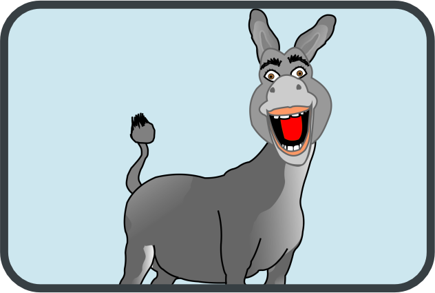 School wisdom of a donkey