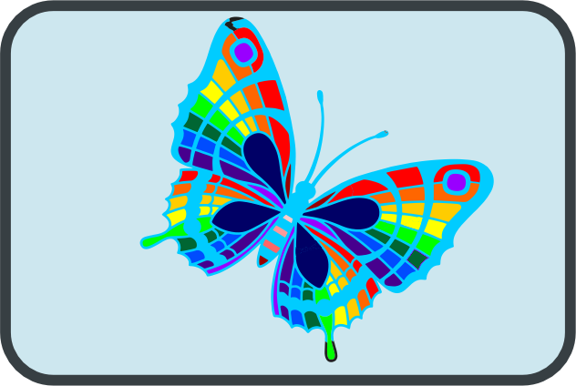 School wisdom of a butterfly