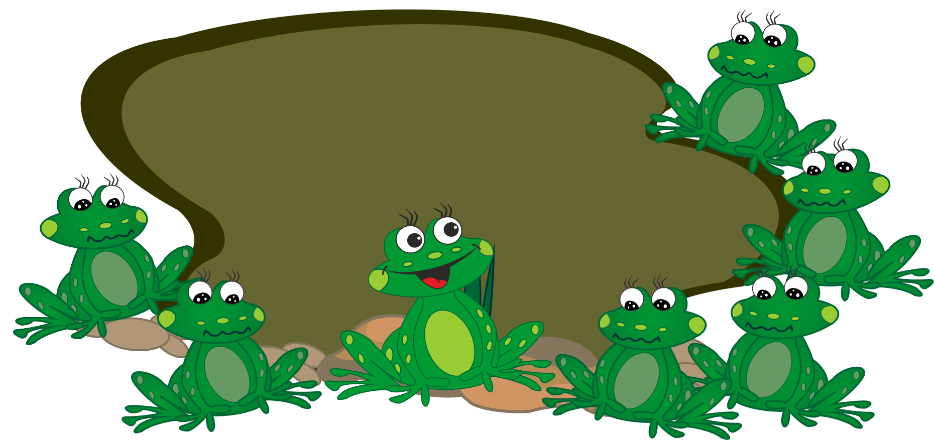 The frog explained that he was deaf.