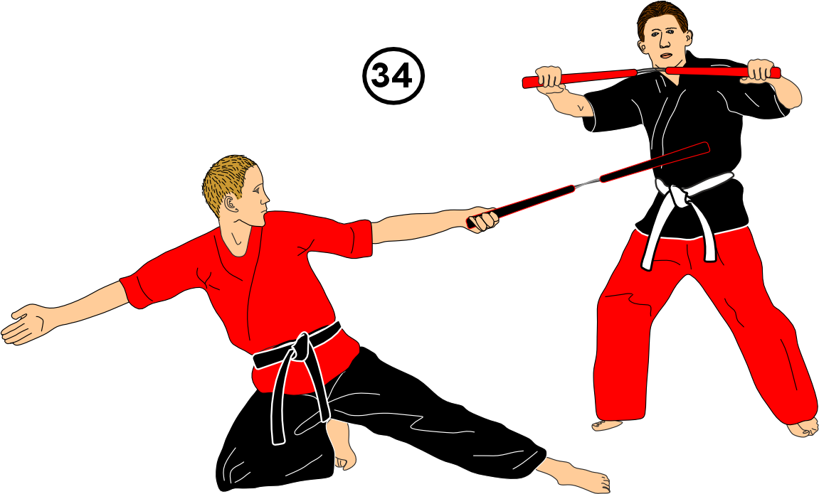 Diving evasion with turn