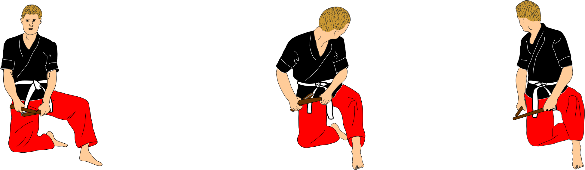 Short vertical strike with directional awareness