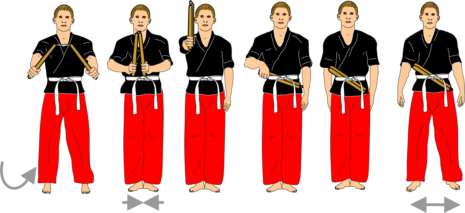 Final salute at end of Kata Supérieur