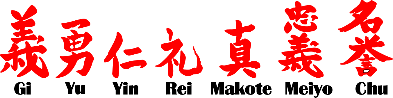 The seven virtues guiding martial arts philosophy and personal development