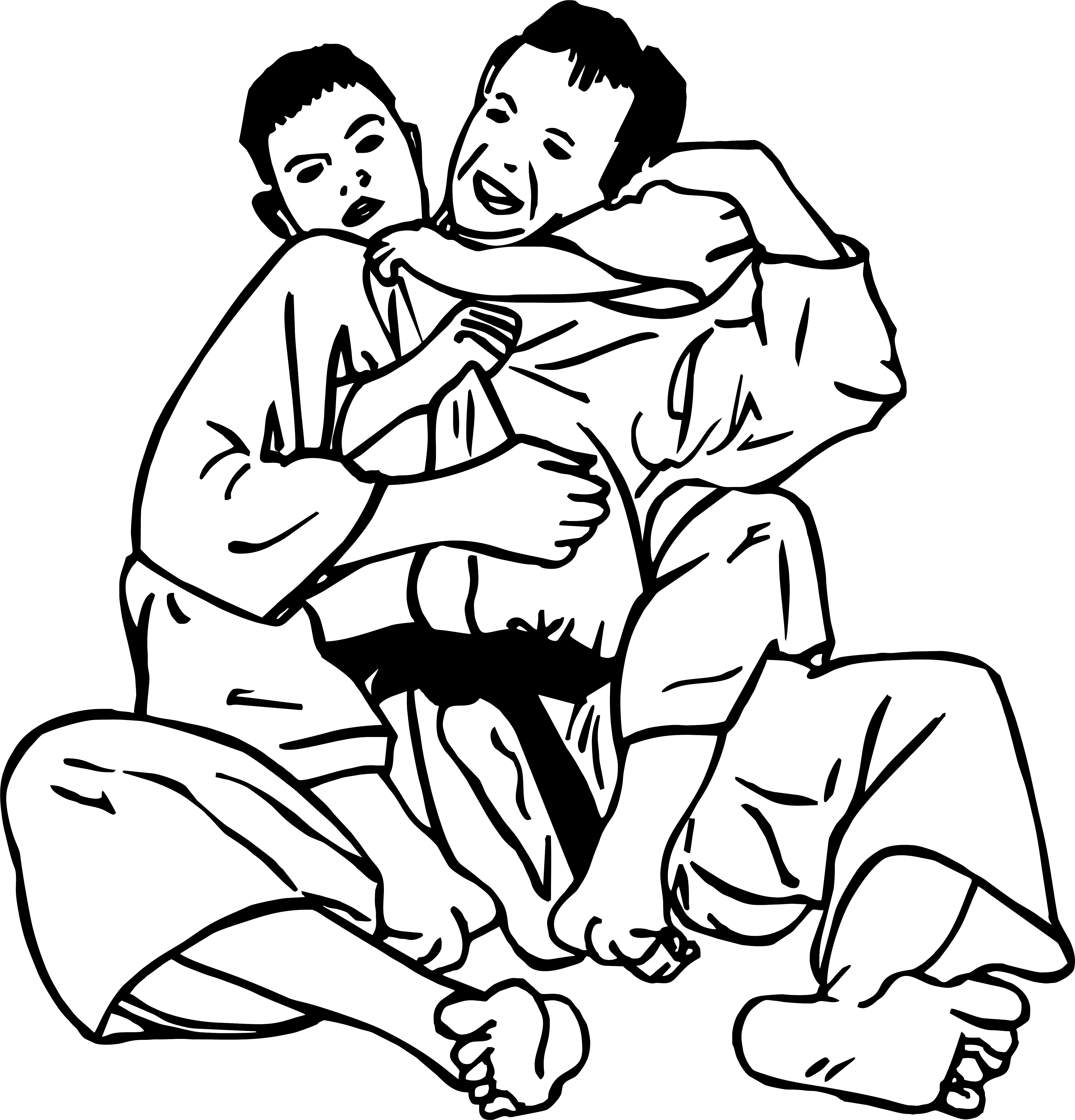 Jujitsu joint lock technique demonstrating control and flexibility over strength