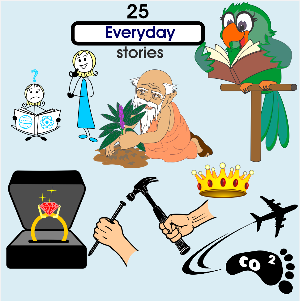 Everyday moral story illustration teaching kindness honesty and personal growth