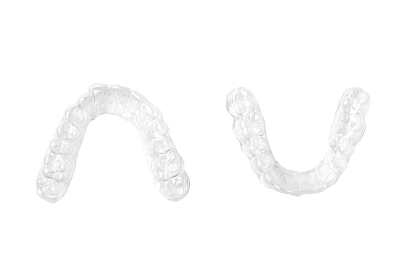 Whitening trays .Upper and Lower Arches - Copy