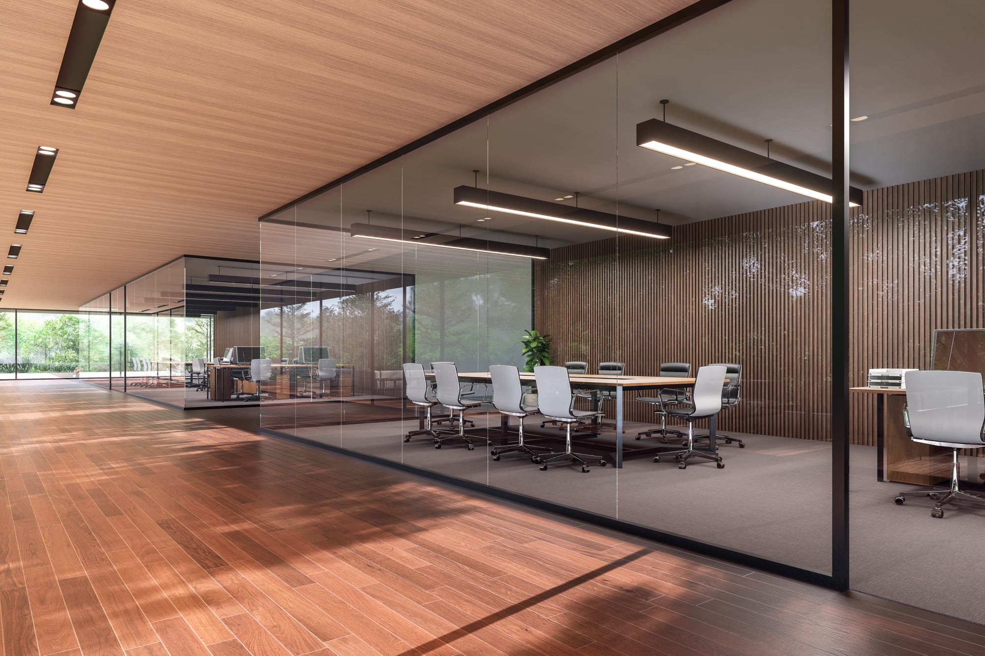 Lyd Glasvægge til kontorer: Sådan forbedrer glasvægge arbejdsmiljøet på moderne