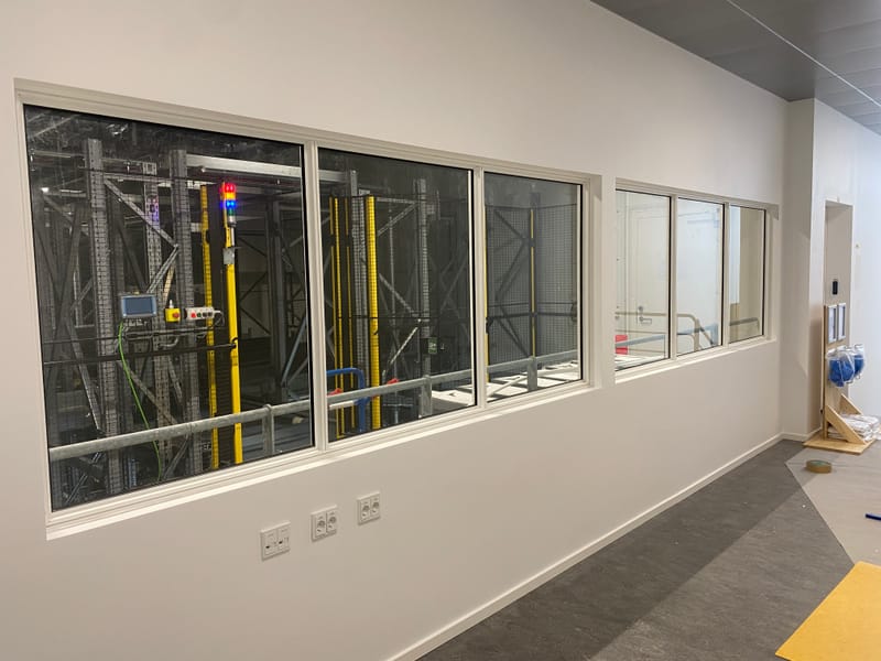 SD lyd glasvægge med- eller uden sprosser/ til private og professionelle