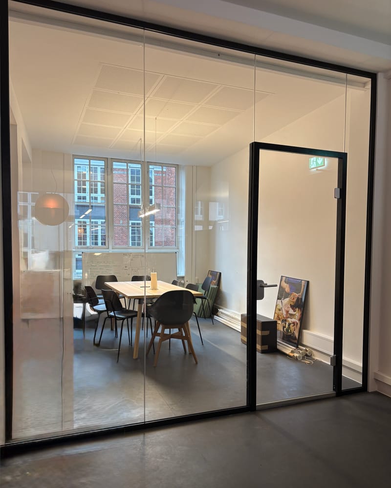 SD lyd glasvægge med- eller uden sprosser/ til private og professionelle