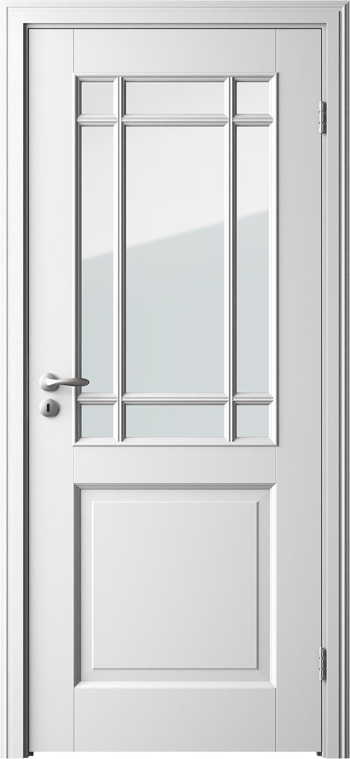 En Ekstrands dør kan males i alle NCS eller RAL farver