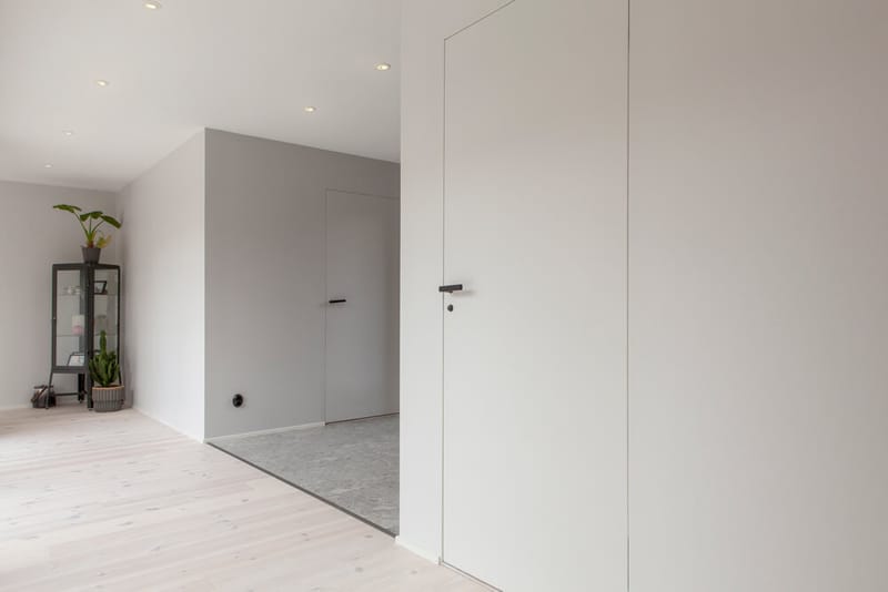 En Ekstrands dør kan males i alle NCS eller RAL farver