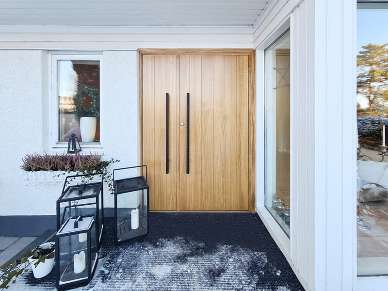 Alle EKSTRANDS døre kan laves til dobbeltdøre