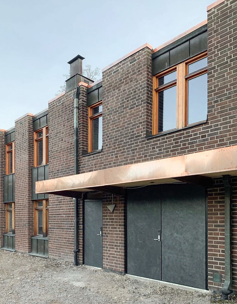 Skiffer sten i forskellige overflader