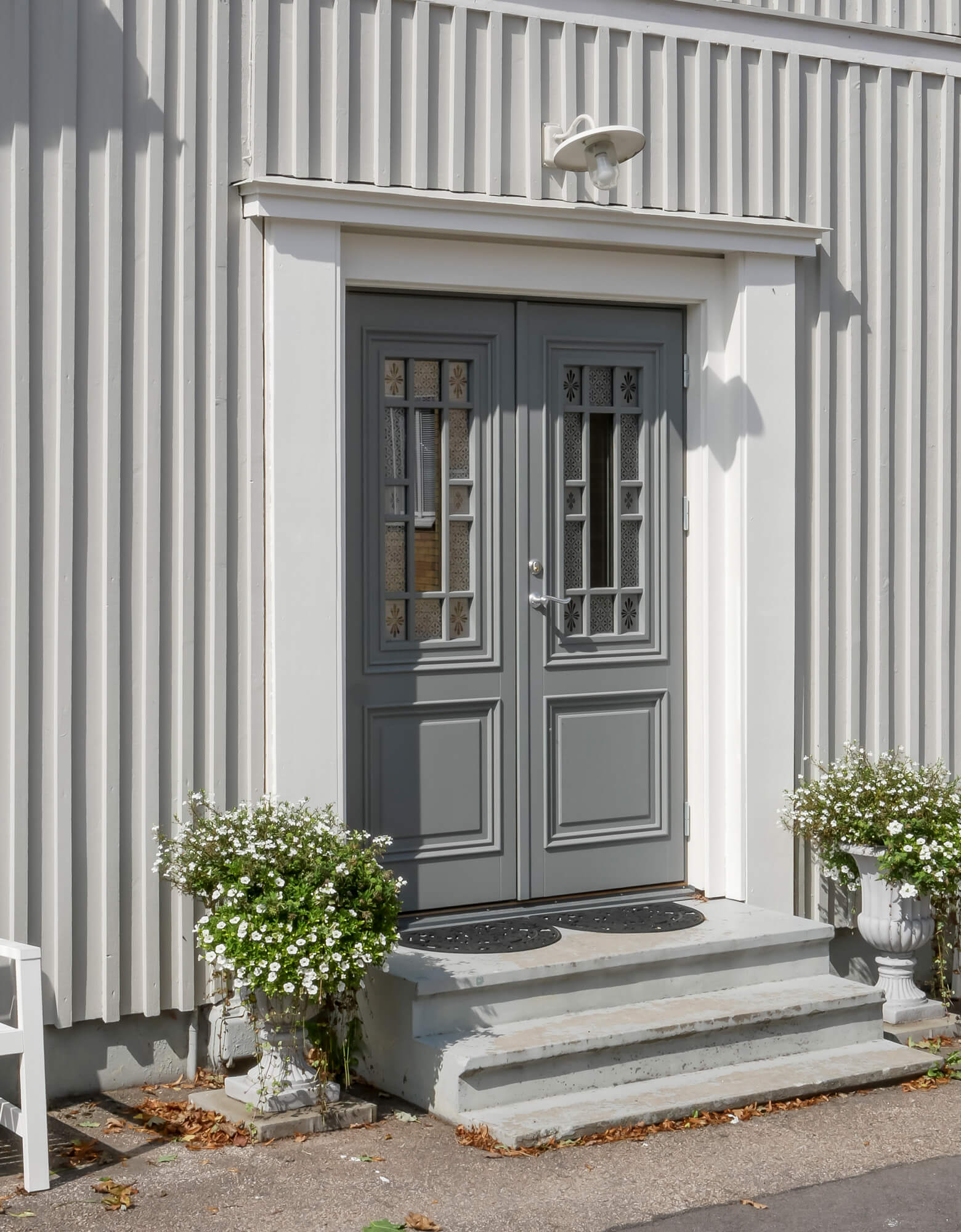 All EKSTRANDS doors can be made into double doors.