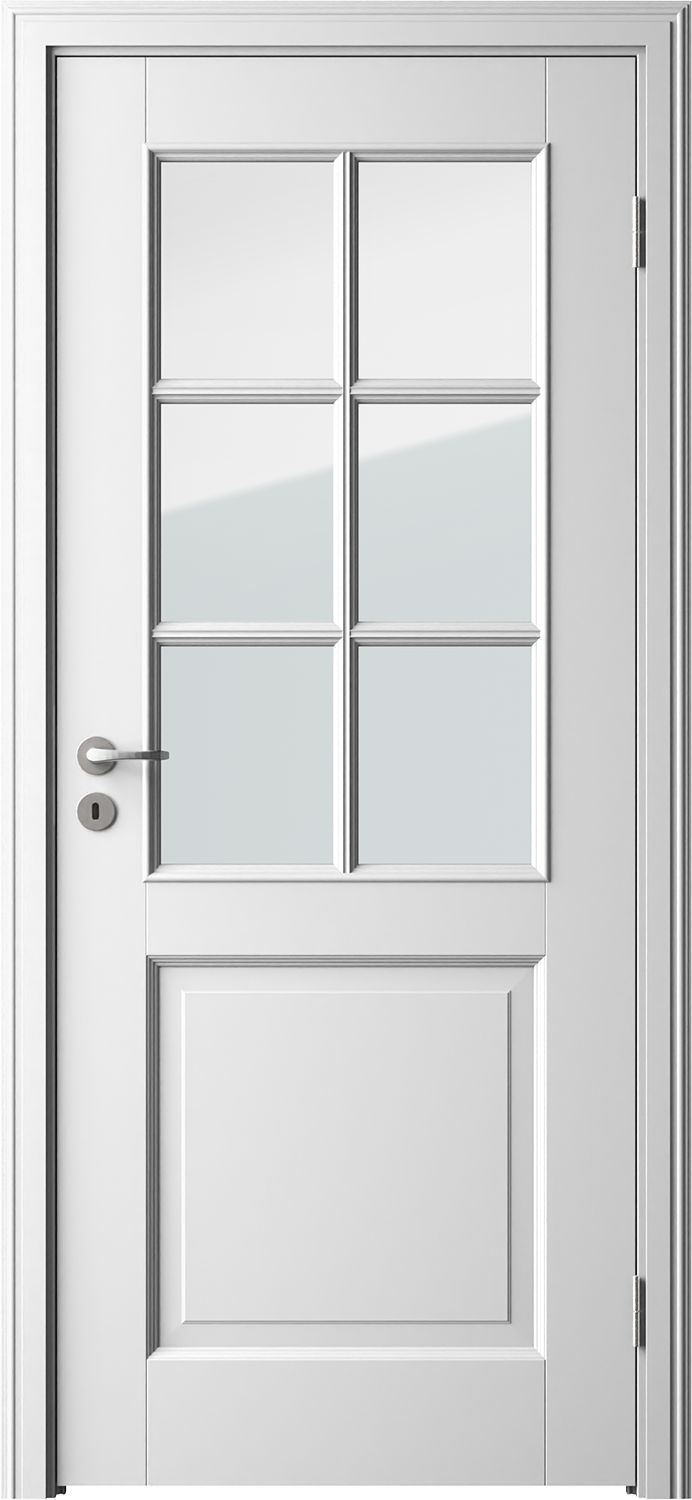An Ekstrand door can be painted in all NCS or RAL colors.