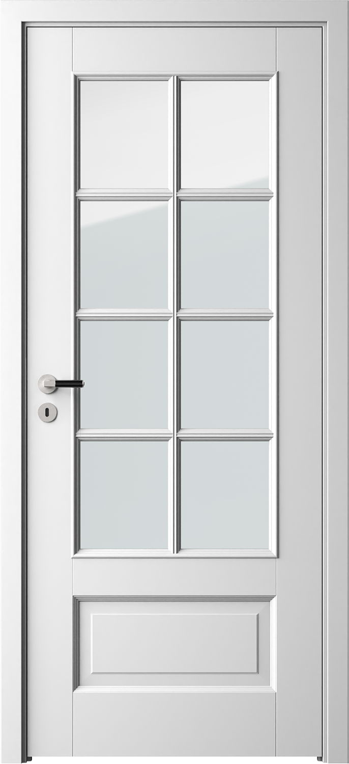 An Ekstrand door can be painted in all NCS or RAL colors.