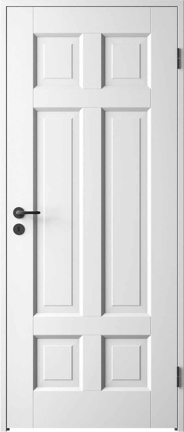An Ekstrand door can be painted in all NCS or RAL colors.