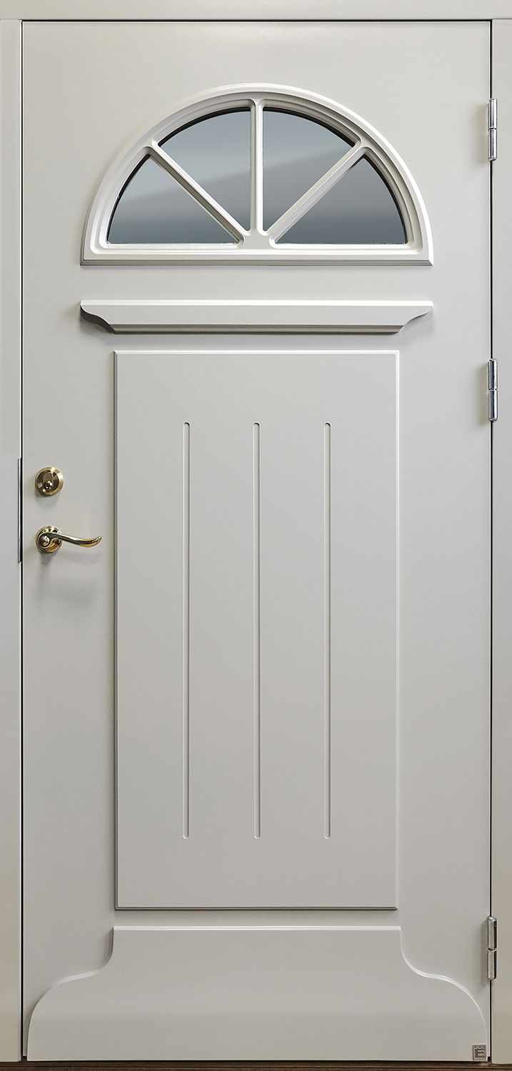 An Ekstrand door can be painted in all NCS or RAL colors.