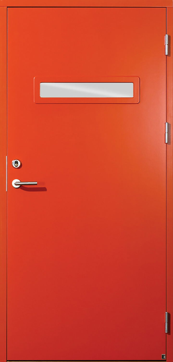 An Ekstrand door can be painted in all NCS or RAL colors.
