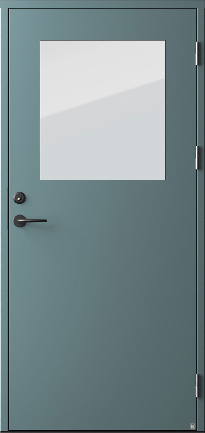 An Ekstrand door can be painted in all NCS or RAL colors.