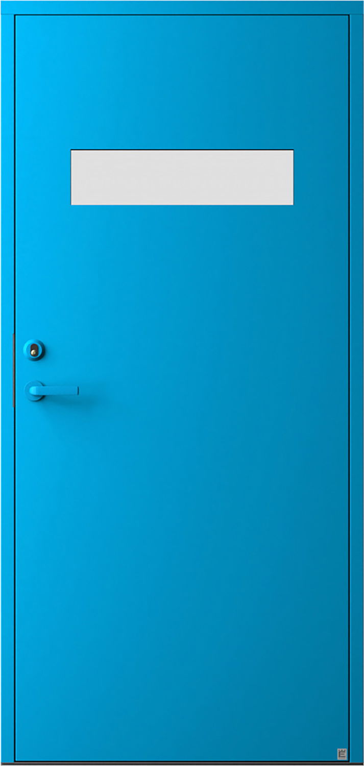 An Ekstrand door can be painted in all NCS or RAL colors.
