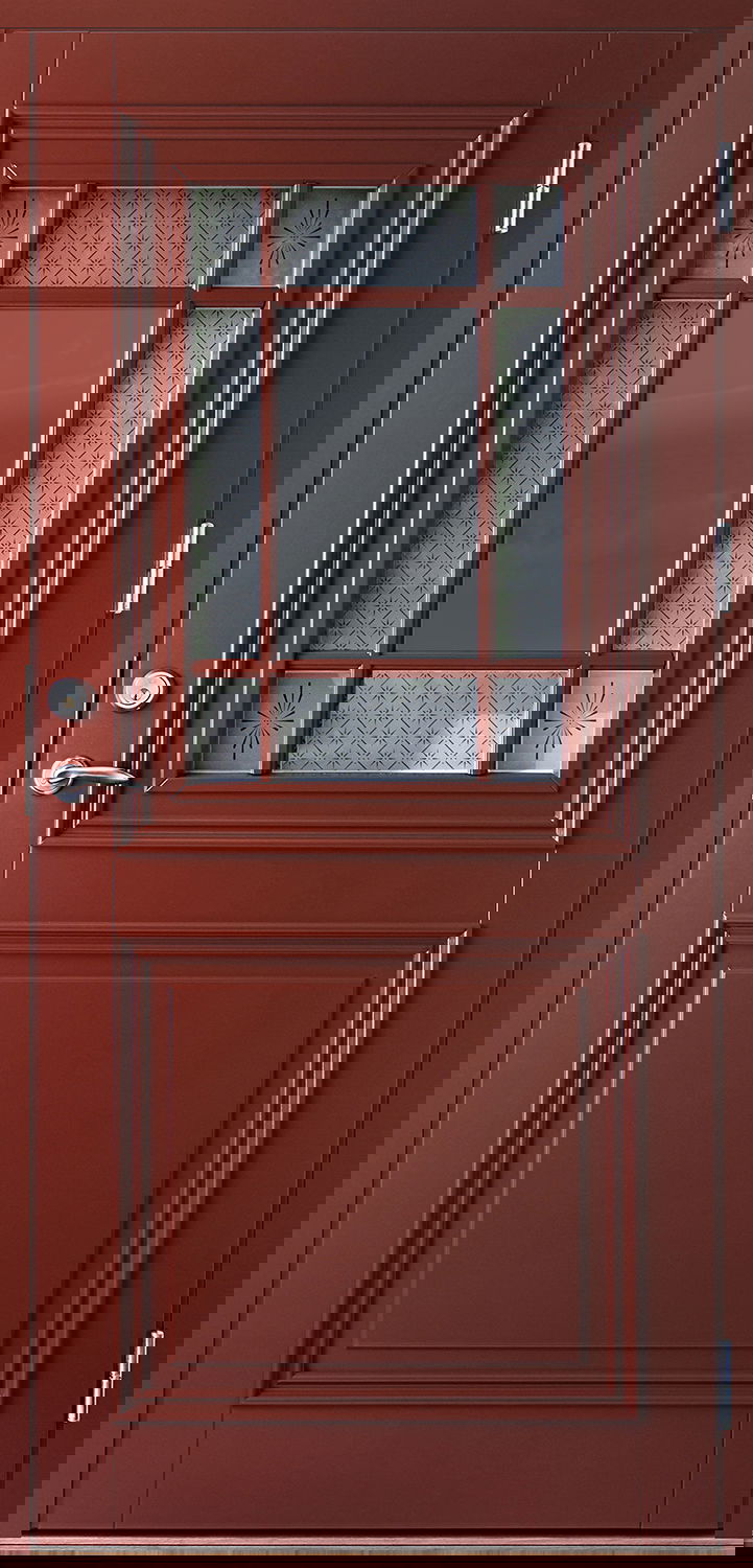 An Ekstrand door can be painted in all NCS or RAL colors.