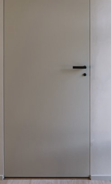 An Ekstrand door can be painted in all NCS or RAL colors.