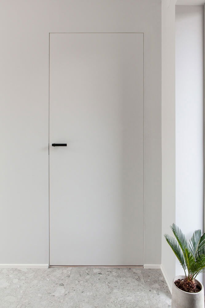 An Ekstrand door can be painted in all NCS or RAL colors.