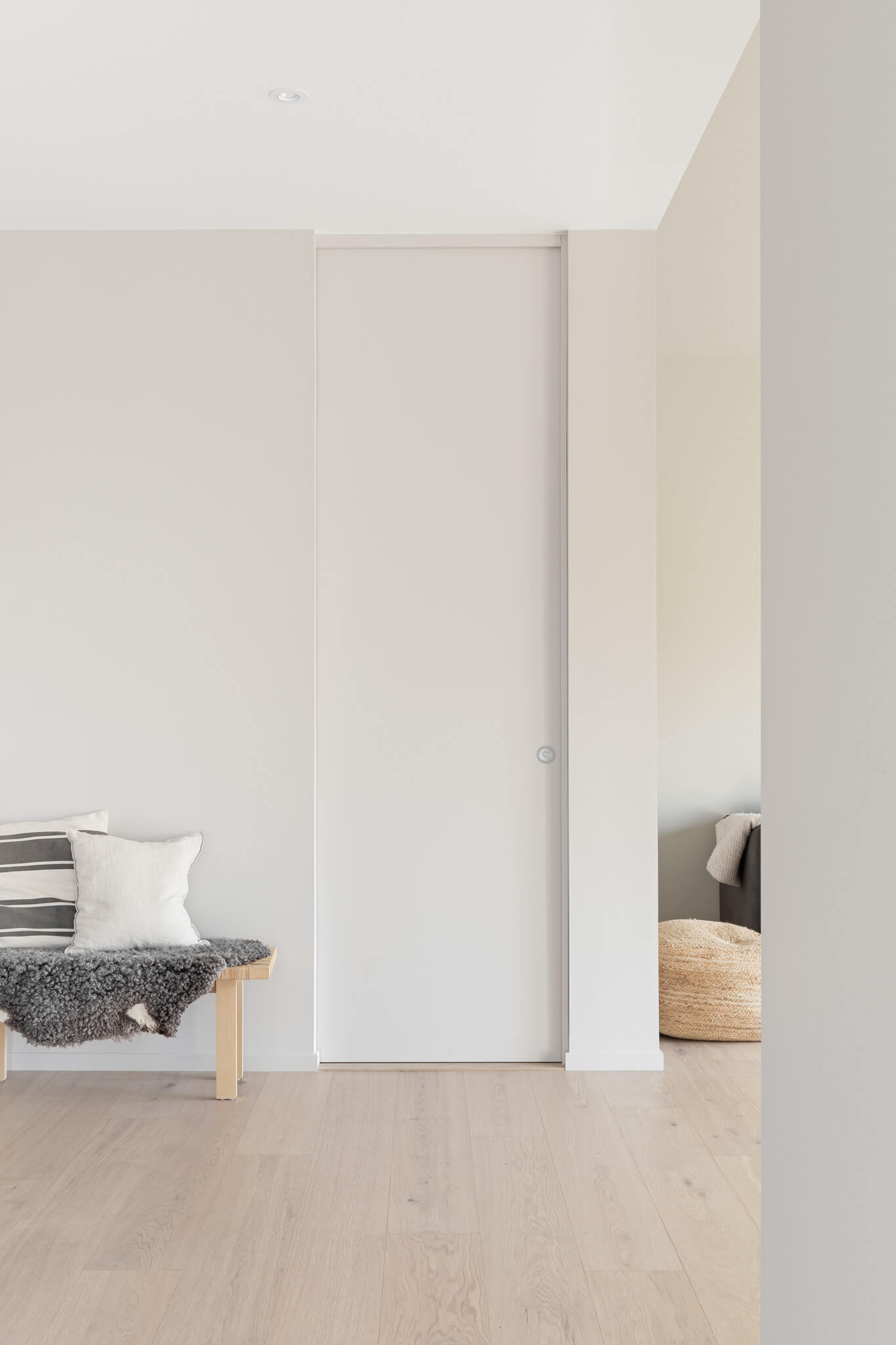 An Ekstrand door can be painted in all NCS or RAL colors.