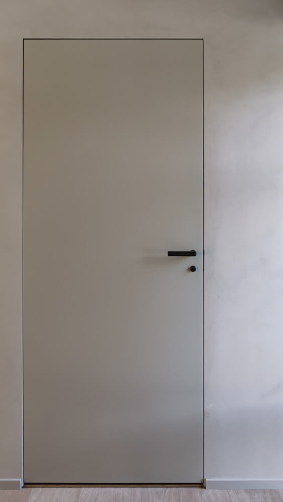 An Ekstrand door can be painted in all NCS or RAL colors.
