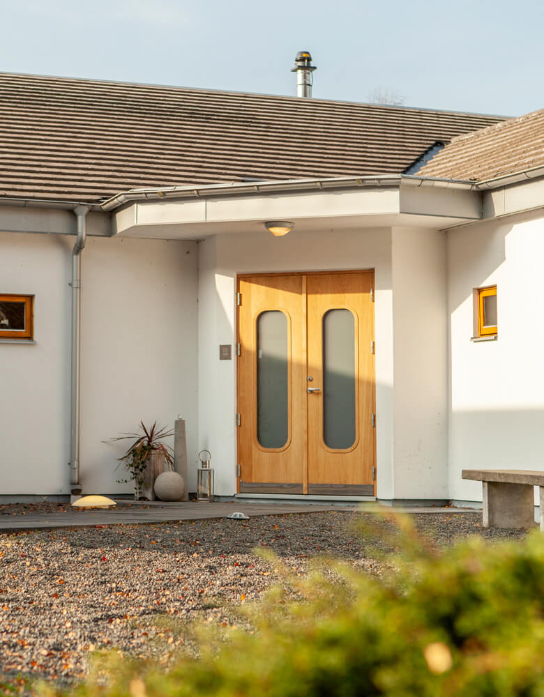 All EKSTRANDS doors can be made into double doors.