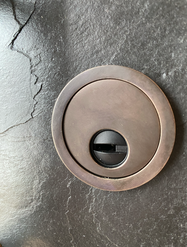 Slate stone in different surfaces