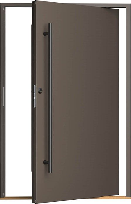 Opens on its own axis. Min. width 1100 mm.