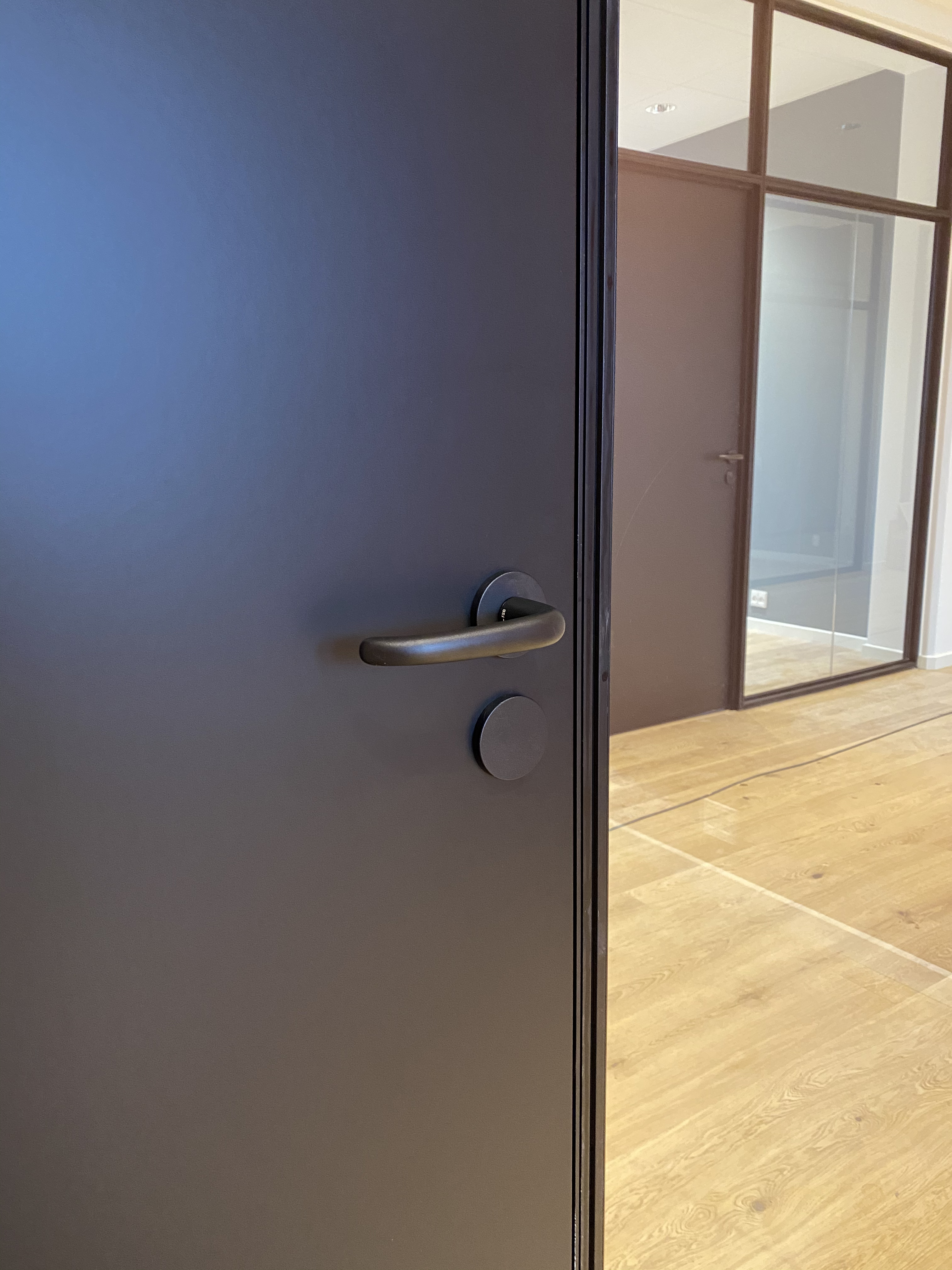 An Ekstrand door can be painted in all NCS or RAL colors.