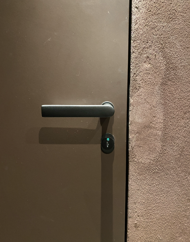 An Ekstrand door can be painted in all NCS or RAL colors.