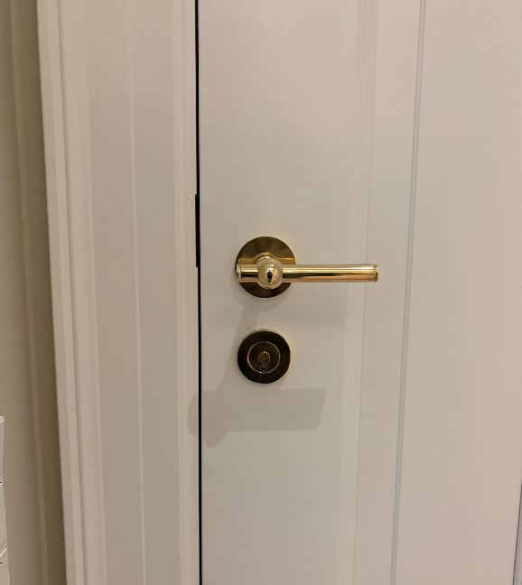 Studio Damm offers solid unpolished brass handles and hinges