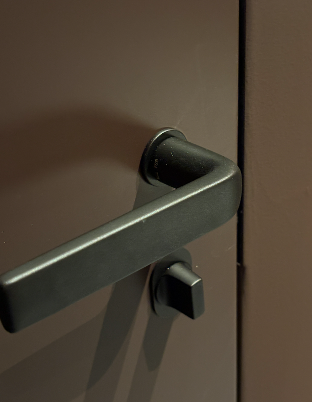 An Ekstrand door can be painted in all NCS or RAL colors.